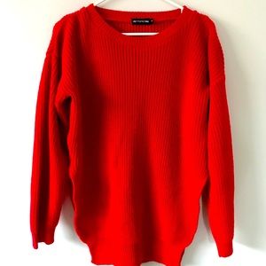 NWOT Pretty Little Thing knit sweater